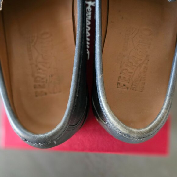 Salvatore Ferragamo Gray Penny Loafer | US 7 EE | Rare | Excellent main image 13